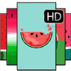 Cute Watermelon Wallpaper أيقونة