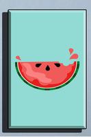 Cute Watermelon Wallpaper تصوير الشاشة 3