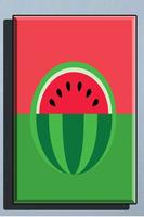Cute Watermelon Wallpaper الملصق