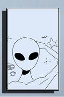 Cute Alien Wallpaper تصوير الشاشة 2