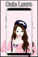 Cute Laurra Girl Wallpaper تصوير الشاشة 3