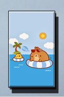 Kawaii Bunny Wallpapers تصوير الشاشة 2