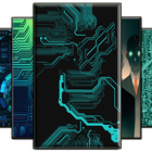 Techno Wallpaper HD أيقونة