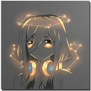 Fond d'écran Anime Glow Art 4K APK
