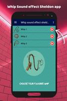 Whip Sound effect Sheldon app Affiche