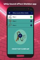 Whip Sound effect Sheldon app capture d'écran 1