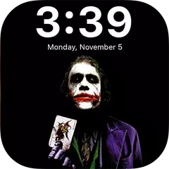 Скачать Joker lock screen - Joker wallpaper APK