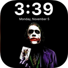 Joker lock screen أيقونة