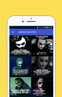 Joker Quotes Affiche