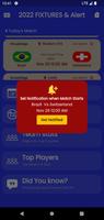 Football Fixtures-Quick alert Screenshot 1