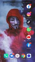 Joker Anonymous Wallpaper تصوير الشاشة 1