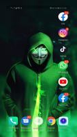 Joker Anonymous Wallpaper ภาพหน้าจอ 2