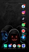 برنامه‌نما Joker Anonymous Wallpaper عکس از صفحه