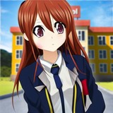 动漫高中女生模拟器游戏 - Yumi 高中爱情故事游戏
