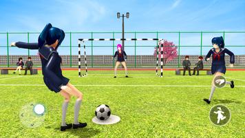 jogo anime menina ensino médio imagem de tela 2