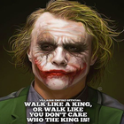 Joker Quotes Motivational Zeichen