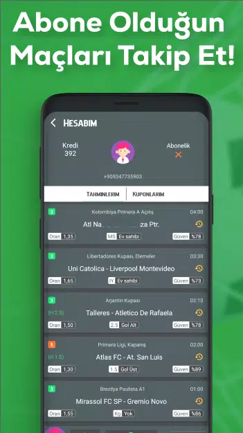 Joker Tahmin - Günlük Kupon ve Maç Tahminleri APK untuk Unduhan Android