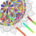 Mandala coloring book