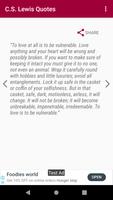 C.S. Lewis Quotes captura de pantalla 1