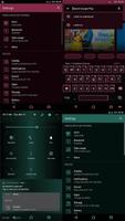 J Dark Ice Substratum Theme 스크린샷 2