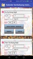 Kalender Sembahyang + Alarm captura de pantalla 3