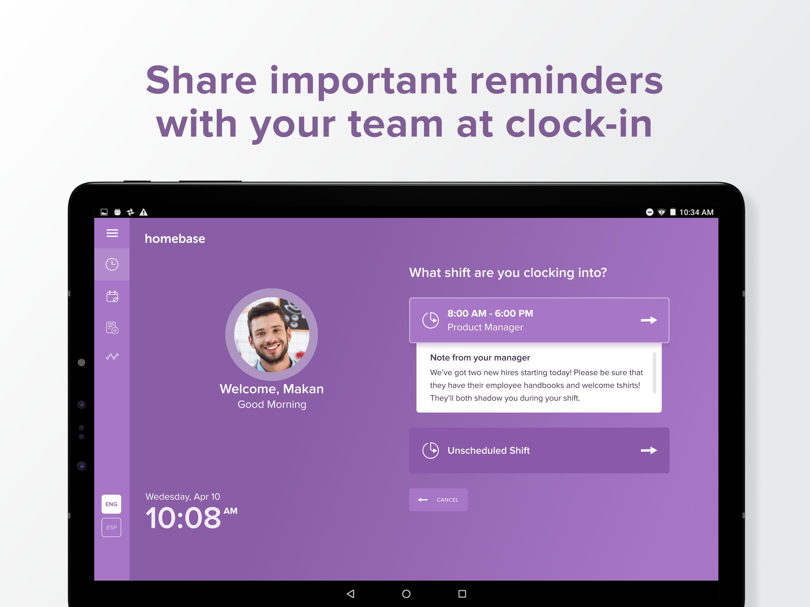  Time  Clock by Homebase  for Android APK Download