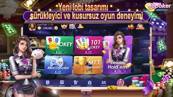 Türkçe Texas 101 Yüzbir Okey الملصق