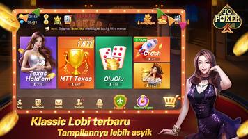 JOJO Texas Domino Gaple Slot Plakat