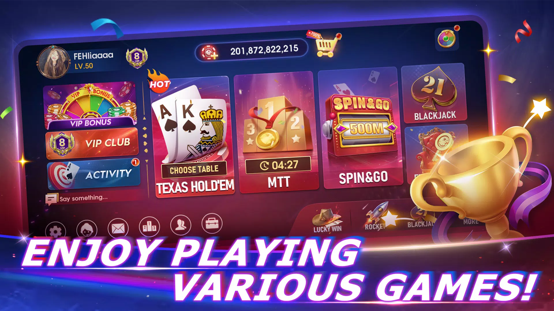 Falcon Poker-Texas Hold’em