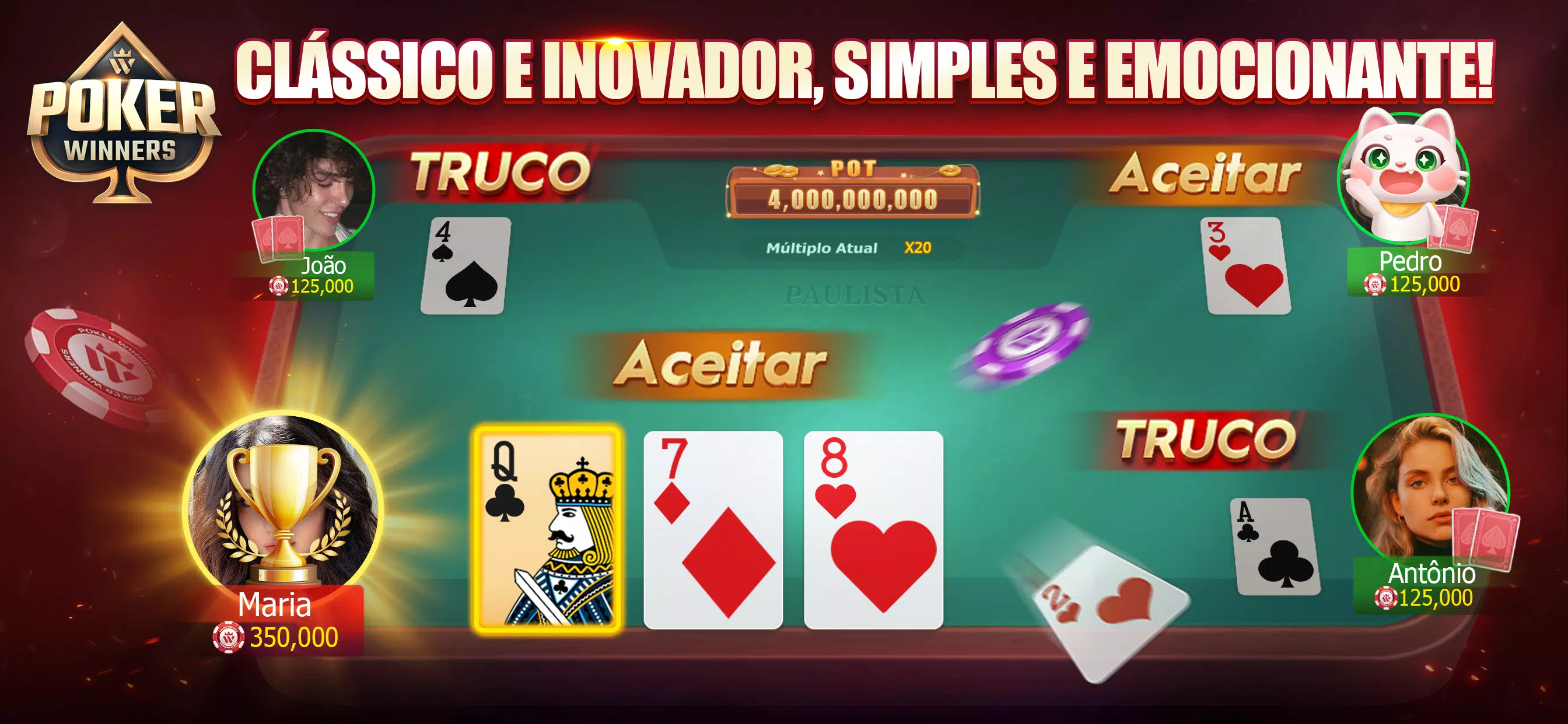 Paulista Texas-Poker Winners Paulista Texas-Poker Winners