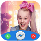 Chat With jojo siwa - Fake Video Call From Jojo أيقونة