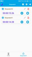 Stopwatch + Timer Start multip poster