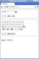 1 Schermata WebKeyboard