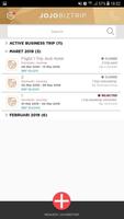 JojoBiztrip -Bussiness Trip Made Easy تصوير الشاشة 1