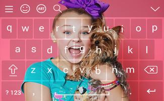 Keyboard Emoji For Jojo Siwa captura de pantalla 3