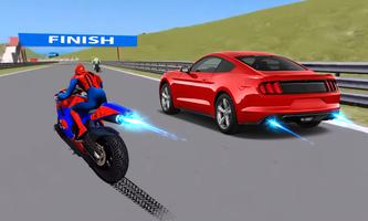 Superhero Car Vs Bike Race Ultimate screenshot 1