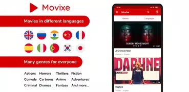 Movixe - movies, cartoons