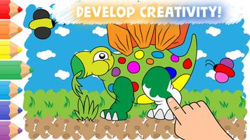 Easy coloring pages for kids โปสเตอร์