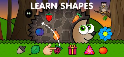 Easy games for kids 2,3,4 year پوسٹر