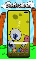 Sponge Yellow Wallpaper الملصق