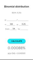 Binomial distribution poster