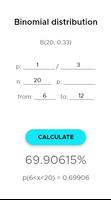 Binomial distribution screenshot 1
