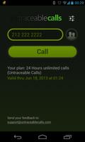 Untraceable Calls syot layar 1