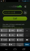 برنامه‌نما Untraceable Calls عکس از صفحه