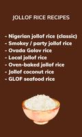 Jollof rice recipes Plakat