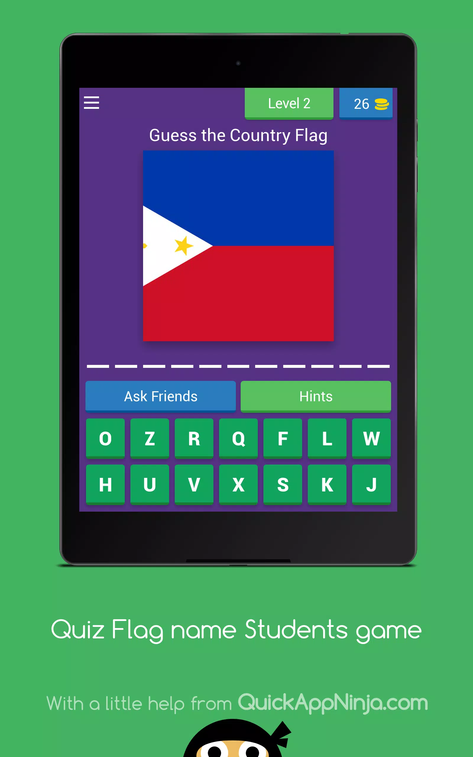 Guess The Flag - Quiz Game, Apps