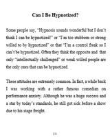 How to Hypnotize capture d'écran 2