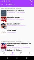 Podcasts Player and tracker poster