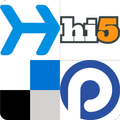 Name the social media logos