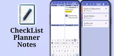 Weekly Planner: Notes&Calendar